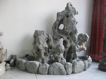 用塑石假山技術(shù)制作仿真太湖石－北京廠家