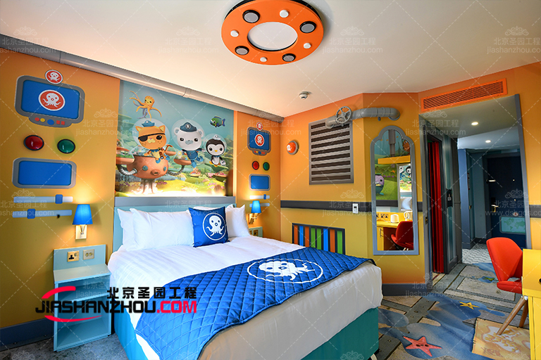 上海玩具總動(dòng)員特色親子酒店設(shè)計(jì)不乏家一般的溫暖