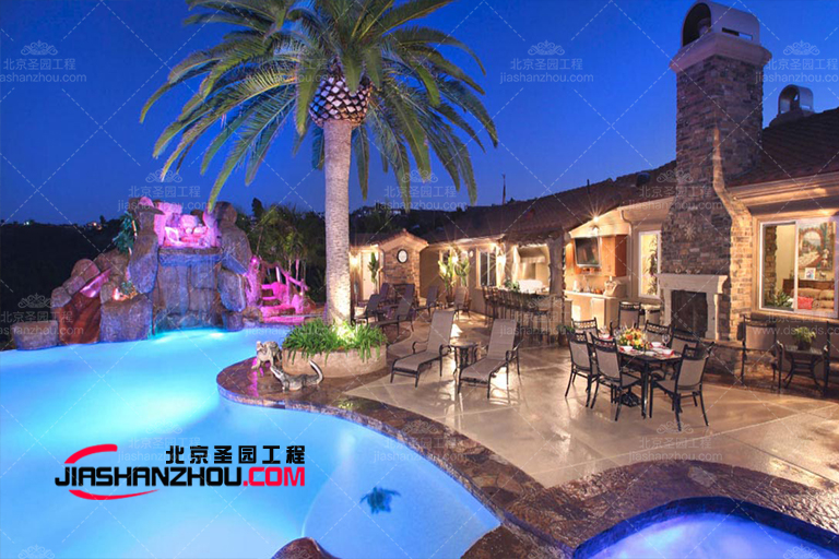 淮安市金地如意里小區(qū)現(xiàn)代GRC塑石假山工場(chǎng)