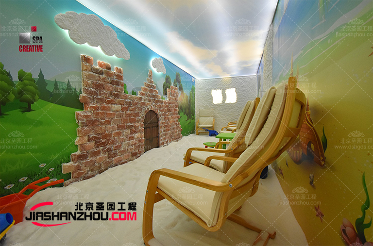 全鹽汗蒸房設(shè)計(jì)有很高的美學(xué)價(jià)值并且主題及功能性多樣