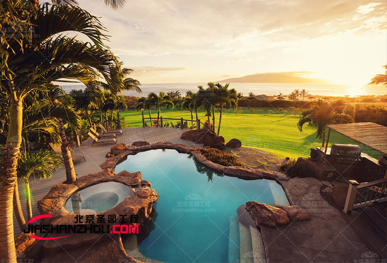 水泥塑石假山水池廠家設(shè)計您理想中的水池景觀模樣