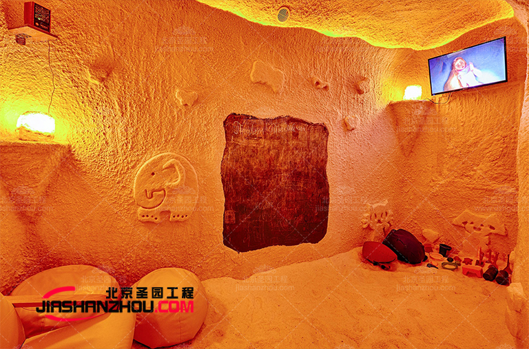 洞廠家穴式鹽療房具有大大小小不同的設(shè)計f 格案例