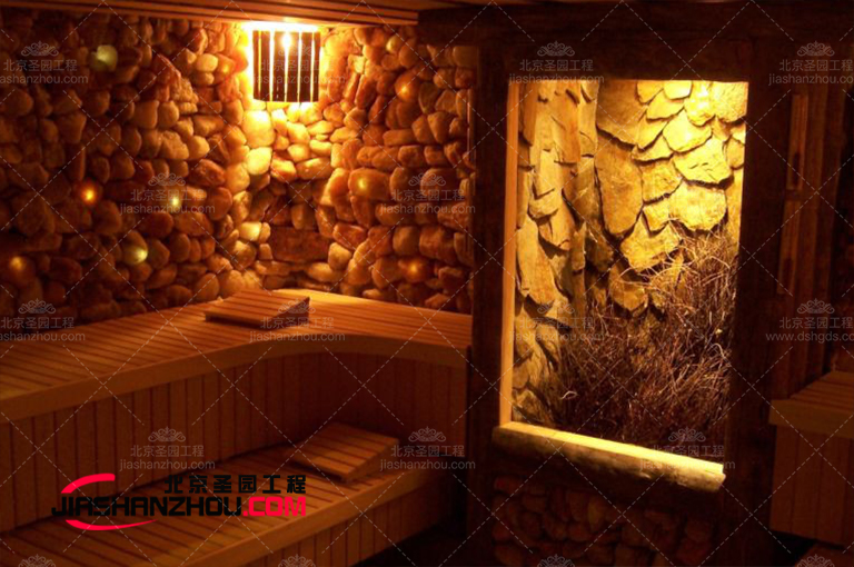全球f 格鹽壁燈是現(xiàn)代f 格洞穴主題鹽療別墅設(shè)計(jì)的愛