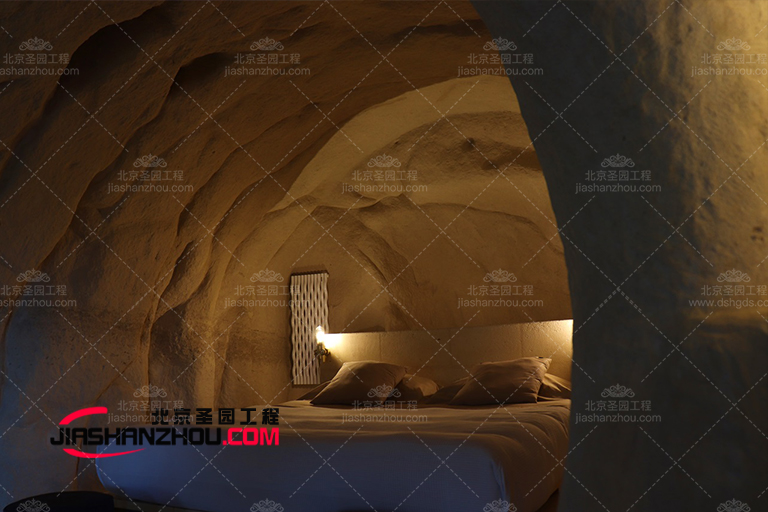 北京廠家分享仿真鹽洞酒店如何實現(xiàn)時尚的室內(nèi)顏色設(shè)計