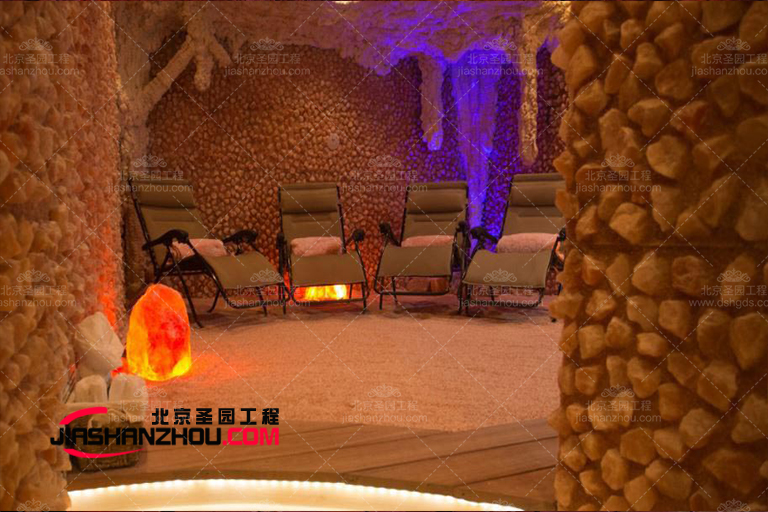 法式優(yōu)雅f 格仿真鹽洞酒店臥室有著掩蓋不了的時(shí)尚氣息