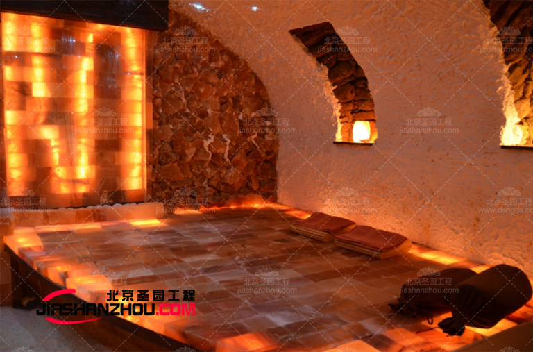 北京廠家展示受歡迎的洞穴主題鹽療房內(nèi)鹽療床類型畫廊