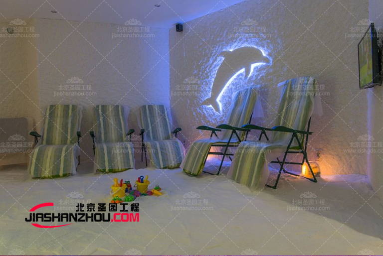 小件家具通?？梢允剐←}洞鹽療汗蒸房布局空間看起來大