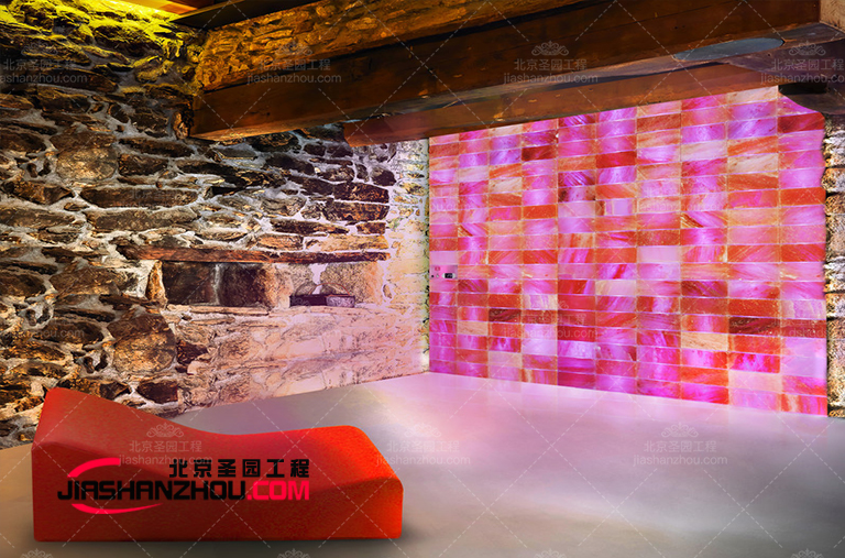 如何利用顏色為創(chuàng)意和靈感創(chuàng)造迷人的鹽洞汗蒸鹽療房設(shè)計(jì)