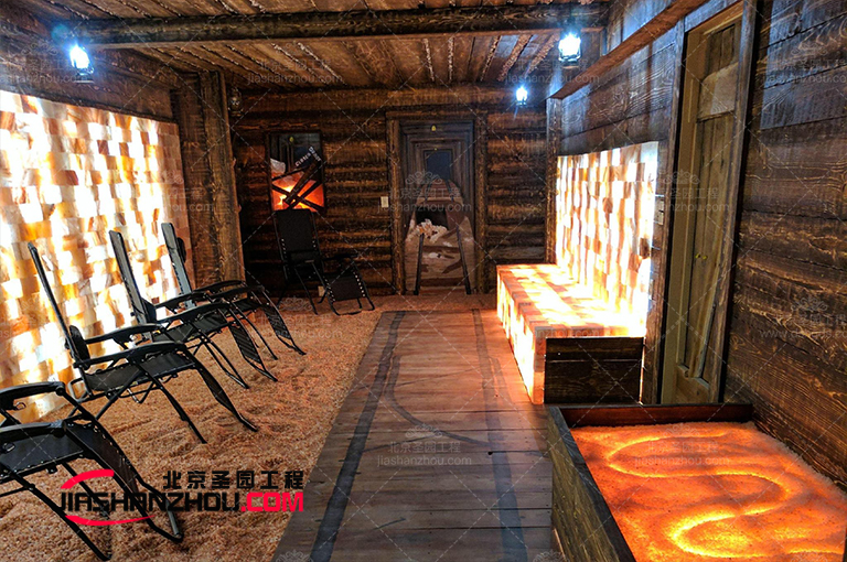 堅持現(xiàn)代美學(xué)的喜馬拉雅鹽療房優(yōu)雅具吸引力