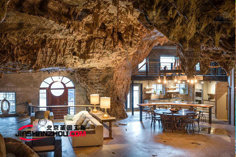 羅馬式自然洞穴式主題酒店的設(shè)計是可高度定制的