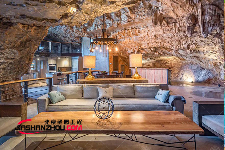 仿真山洞客棧無與倫比的舒適度柔軟度增強(qiáng)了良好的體驗感