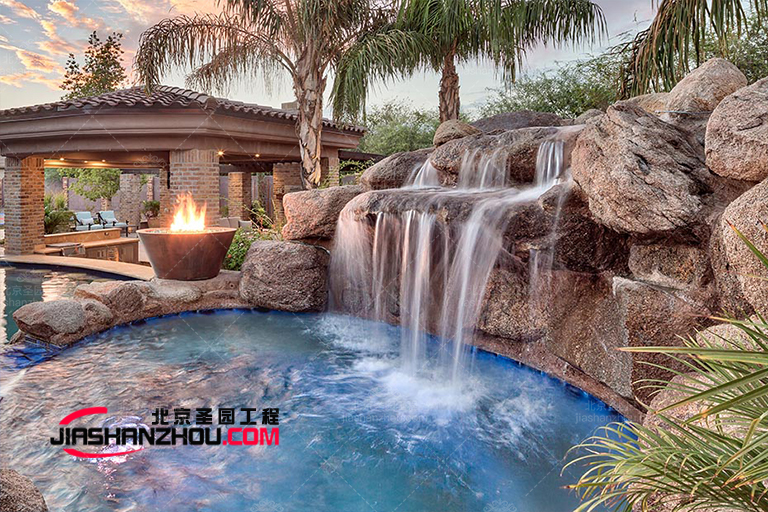 北京TCP塑石假山水池景觀創(chuàng)意再現(xiàn)自然之美