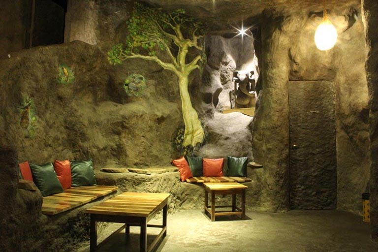 點(diǎn)贊破百萬(wàn)的網(wǎng)紅仿古洞穴主題酒店 美炸天