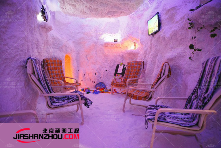 一種鹽氧空間鹽浴鹽療汗蒸房設(shè)計(jì)制作方法