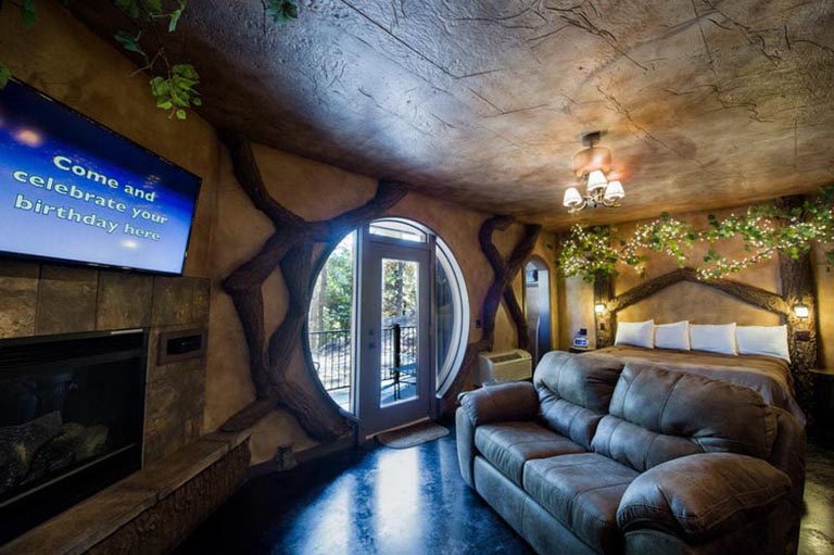 超高顏值人造水泥仿真巖洞酒店設(shè)計施工