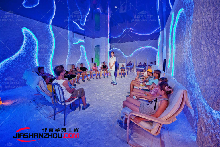 經(jīng)濟(jì)實(shí)惠的仿自然主題汗蒸房鹽洞內(nèi)飾裝飾就在北京廠家