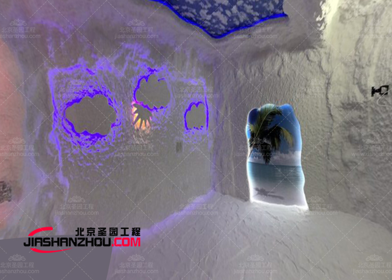 溫暖舒適的仿自然主題汗蒸房鹽洞設(shè)計(jì)制作