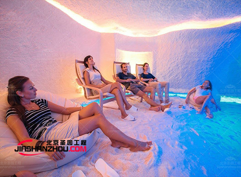 灰色的小區(qū)式鹽療養(yǎng)生會(huì)所設(shè)計(jì)制作比你想象的漂亮