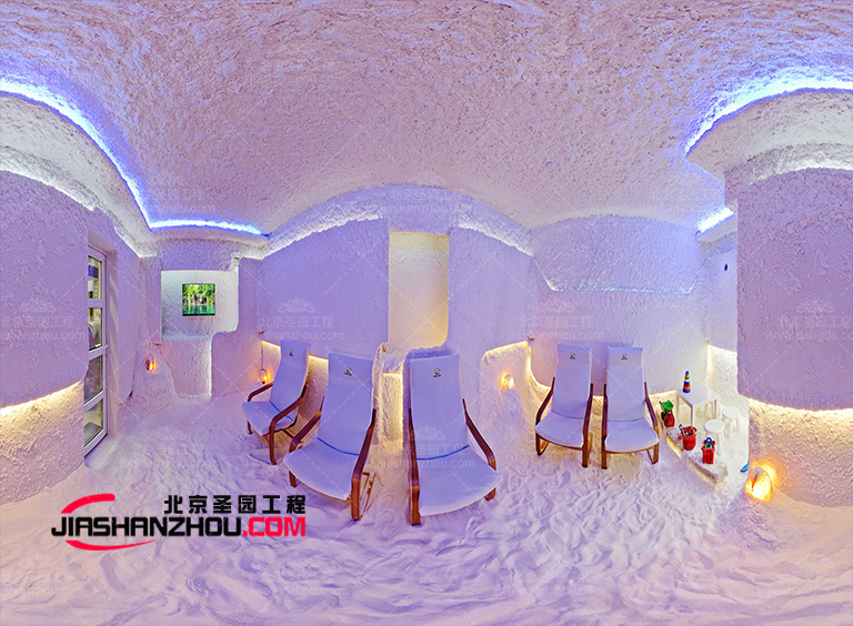 現(xiàn)代歐式人工別墅鹽洞鹽療房設(shè)計施工 溫馨舒適