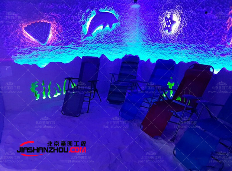 能“藏污納垢”的仿真洞穴主題鹽療別墅顏色布局是啥樣的？