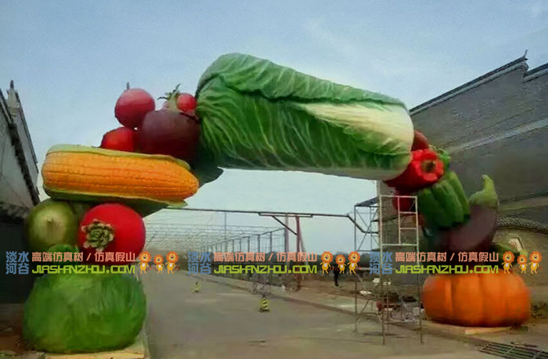 生態(tài)園大門(mén)可塑性強(qiáng)材質(zhì)環(huán)保，深受?chē)?guó)內(nèi)外客戶(hù)的信賴(lài)