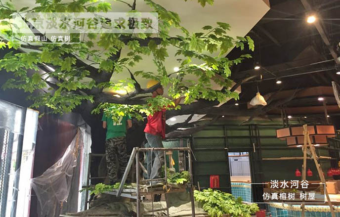 酒店大廳仿真樹滿足顧客對于自然環(huán)境的向往
