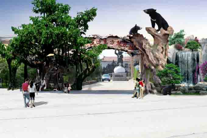 如何辨別仿真樹(shù)大門(mén)的好與壞？辨別仿真樹(shù)大門(mén)有三個(gè)方面？