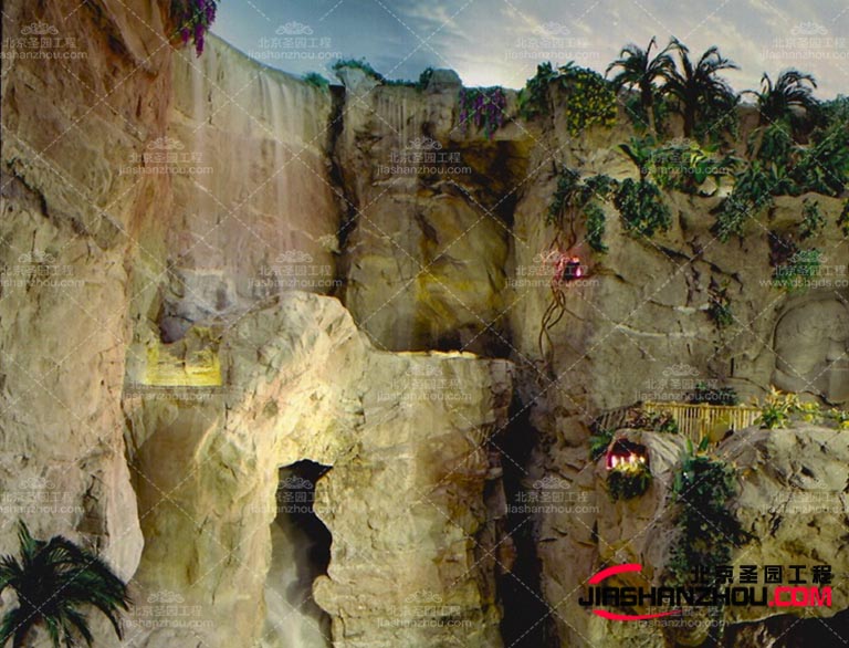 消費者在購買塑石假山時也需要注意質(zhì)量問題不同廠家不同材質(zhì)