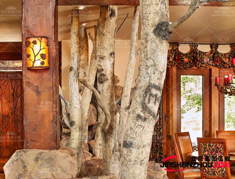 好的仿真樹(shù)應(yīng)該具有逼真的外觀，包括樹(shù)干的紋理