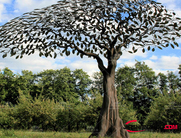 仿真樹的設(shè)計(jì)將自然元素與藝術(shù)結(jié)合在一起為用餐體驗(yàn)帶來特的魅力