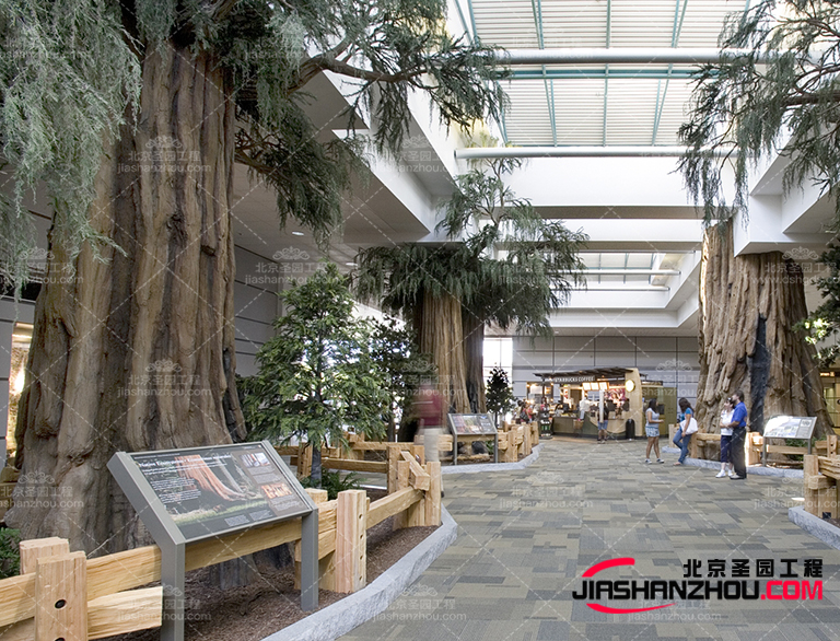 仿真樹(shù)通過(guò)正確的選擇和搭配，仿真樹(shù)可以創(chuàng)造出一個(gè)致的環(huán)境