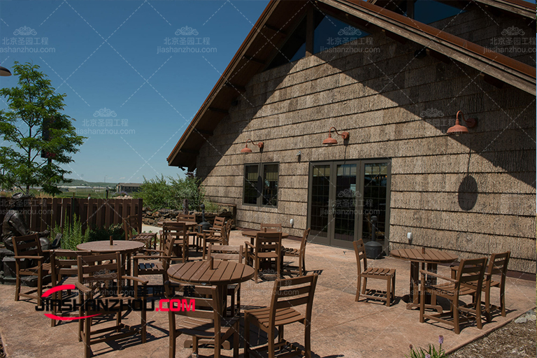 人造仿真樹皮別墅 歐式造型-2024別墅圖紙