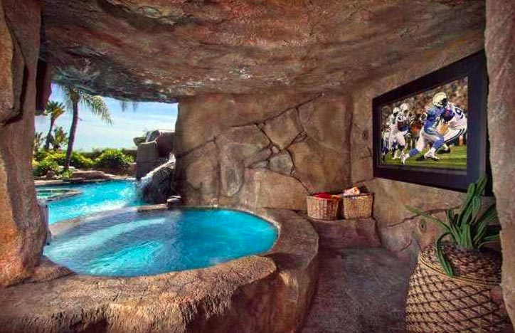 黑河水泥塑石假山 人造景觀水泥假山流水