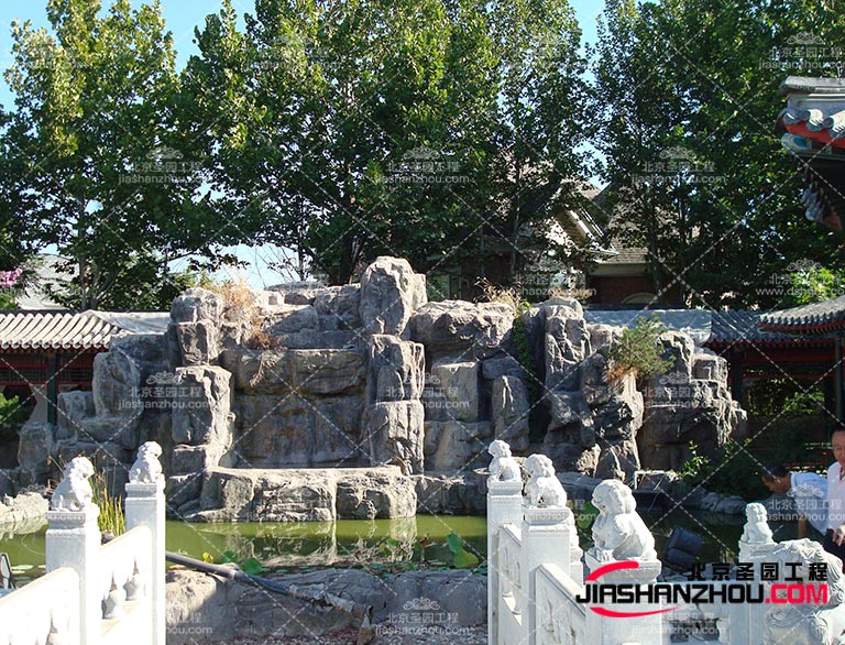 河北水泥假山廠家 案例眾多形勢(shì)多姿多彩