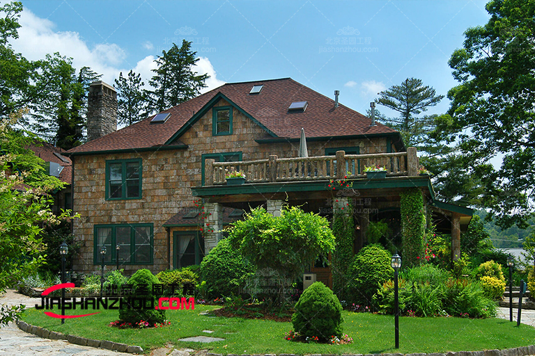 自然f 設(shè)計(jì)仿木屋房子 廠家的模塊化木屋