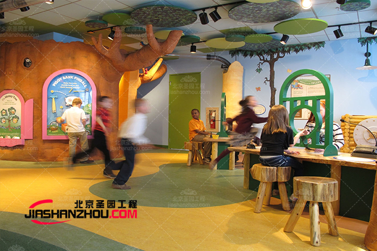 樂園TCP卡通仿真樹直塑水泥雕塑景觀項目包裝設計施工