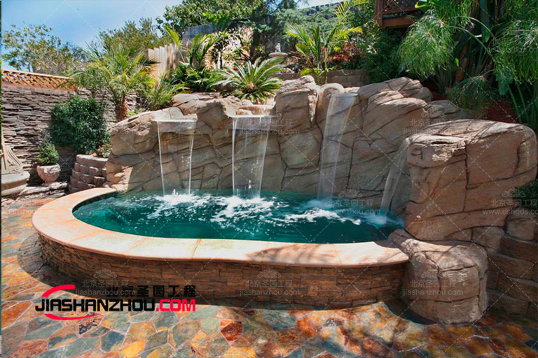 奧運(yùn)會(huì)開幕式塑石假山場景設(shè)計(jì)意在展現(xiàn)文化多樣性