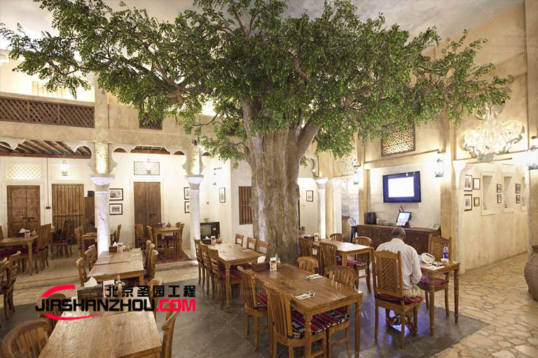 上海可定制B1阻燃仿真樹綠意盎然 假樹景觀洋溢自然魅力