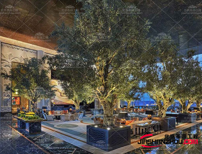 仿真樹打造你的夢幻花園 綠色戶外仿真樹打造花式場景