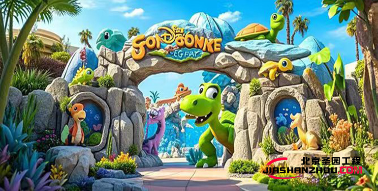 河南仿真假山大門制作是藝術(shù)與自然的完美交融