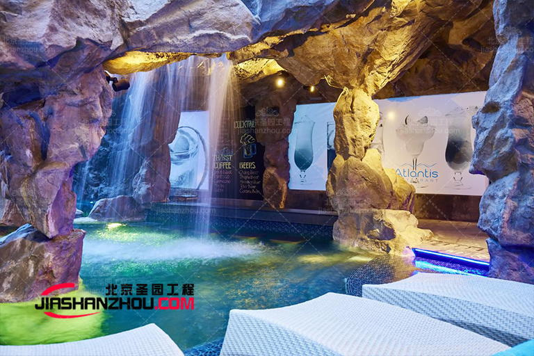 貴州元?dú)鉂M滿的塑石假山石屋 奇幻森林的新設(shè)計(jì)動態(tài)