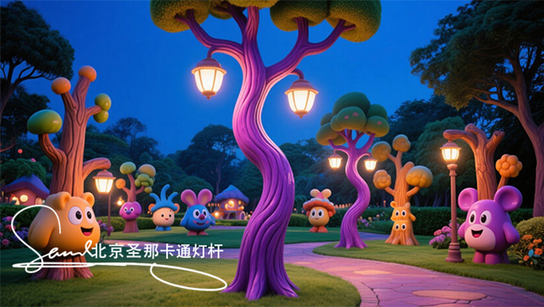 浙江美好安全環(huán)保卡通燈桿將在越加多的場(chǎng)景中得到應(yīng)用