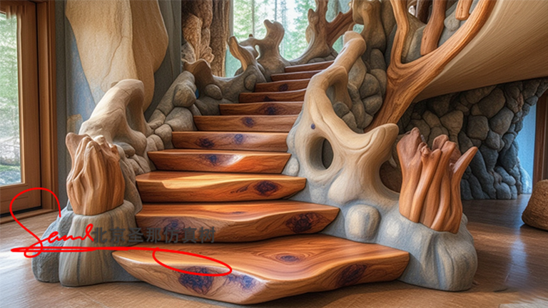 北京廠家水泥仿木樓梯堅(jiān)固耐用穩(wěn)定性得到客戶肯定和認(rèn)可