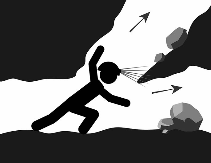 兒童樂園仿真山洞探險