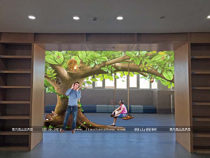 仿真樹(shù)裝飾效果圖