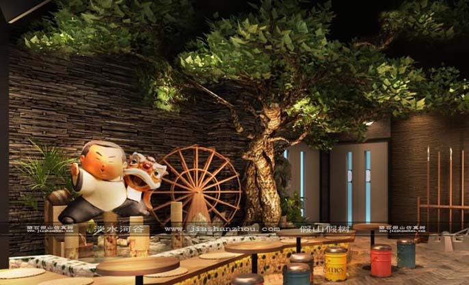 仿真樹(shù)裝飾效果圖