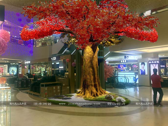 仿真樹(shù)裝飾效果圖