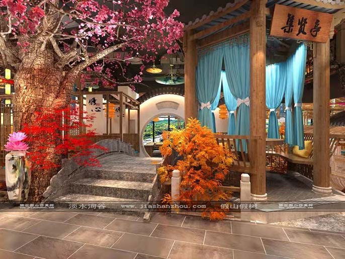 仿真樹(shù)裝飾效果圖