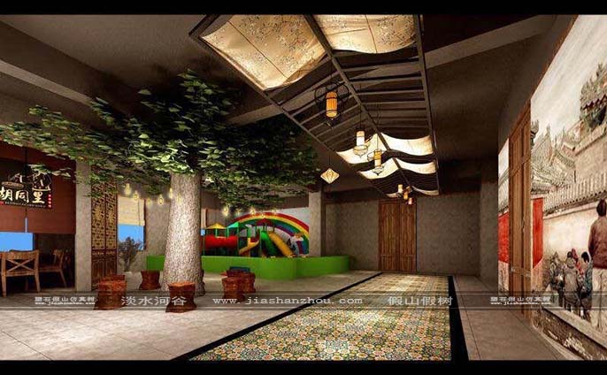 仿真樹(shù)裝飾效果圖