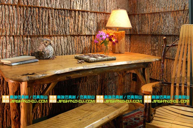 仿真樹皮墻面裝飾.jpg 仿真樹皮墻面裝飾